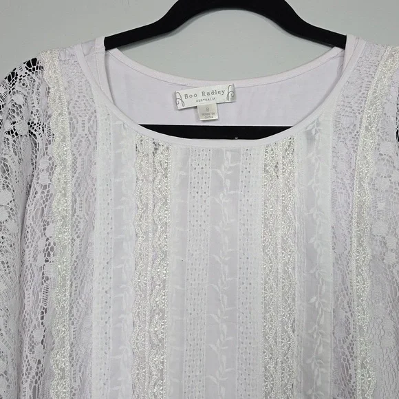 BOO RADLEY LACE TOP - Picture 4 of 8